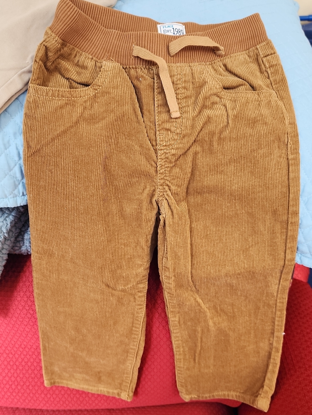 3T The Children's Place Tan Corduroy Pull-On Pants